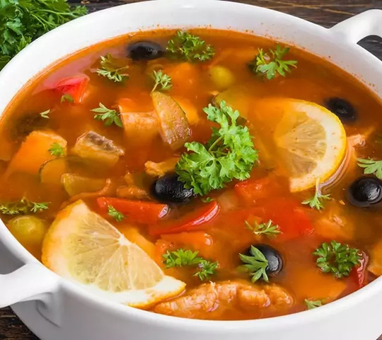 Солянка рыбная